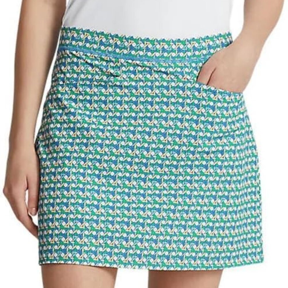 Ralph Lauren RLX Golf Women's Aim Spring Wicker Skort Multicolor